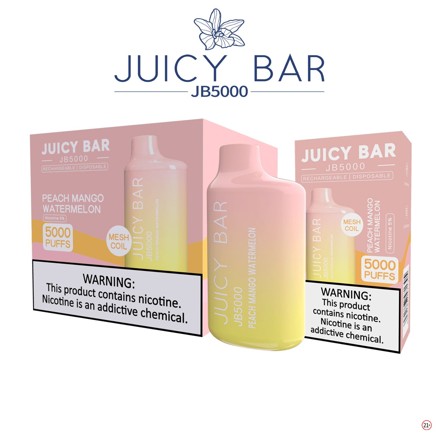 JUICY BAR  JB5000 puffs  Disposable Devices - Storm Chaser