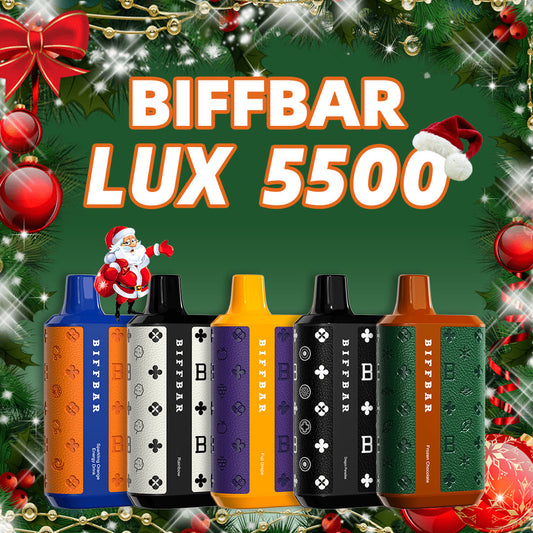 NEW!!  BIFFBAR  LUX  5500 puffs  Disposable Devices - Storm Chaser
