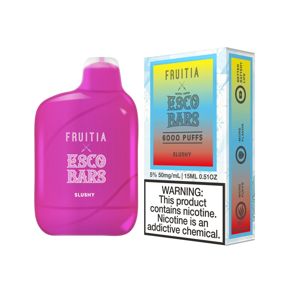 ESCO BAR Fruitia 6000 puffs Disposable Vapes - Storm Chaser