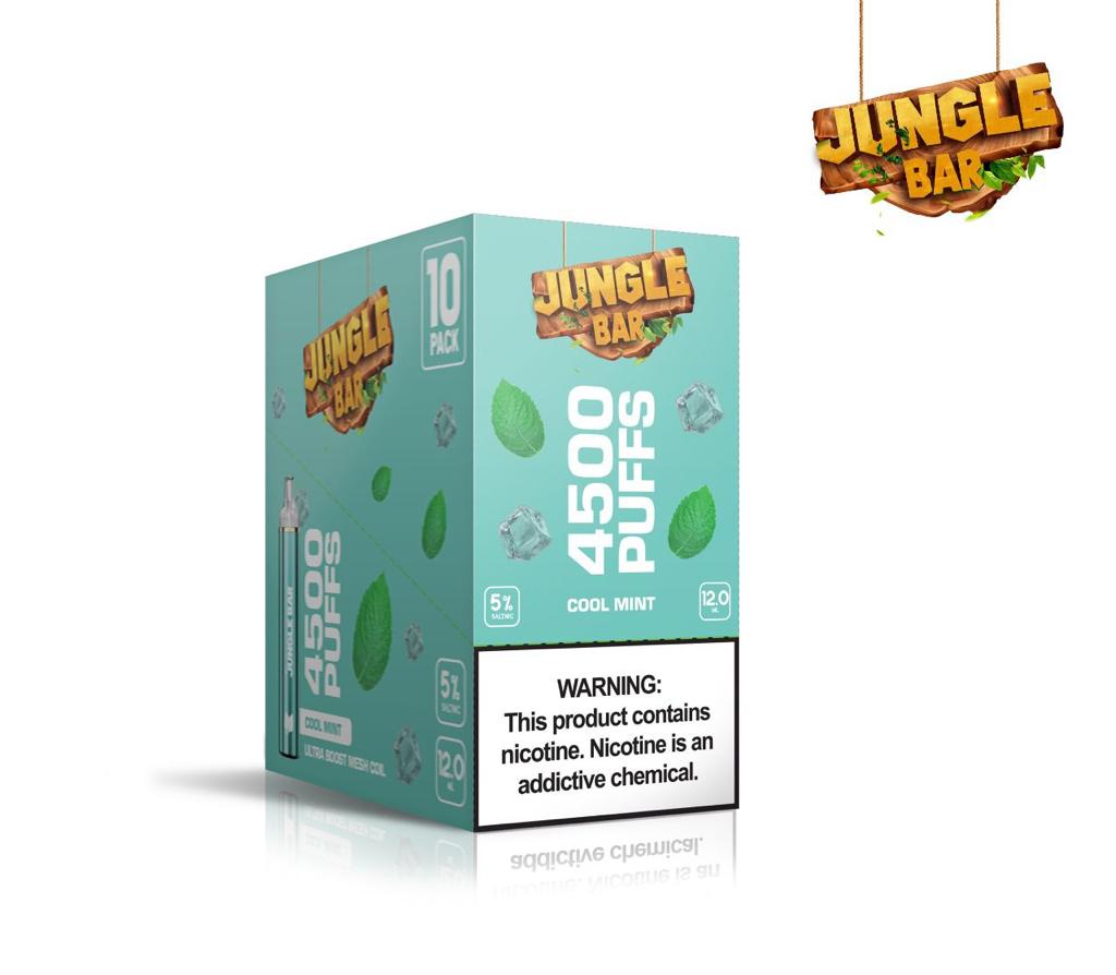 JUNGLE BAR  4500 puffs  Disposable Devices - Storm Chaser