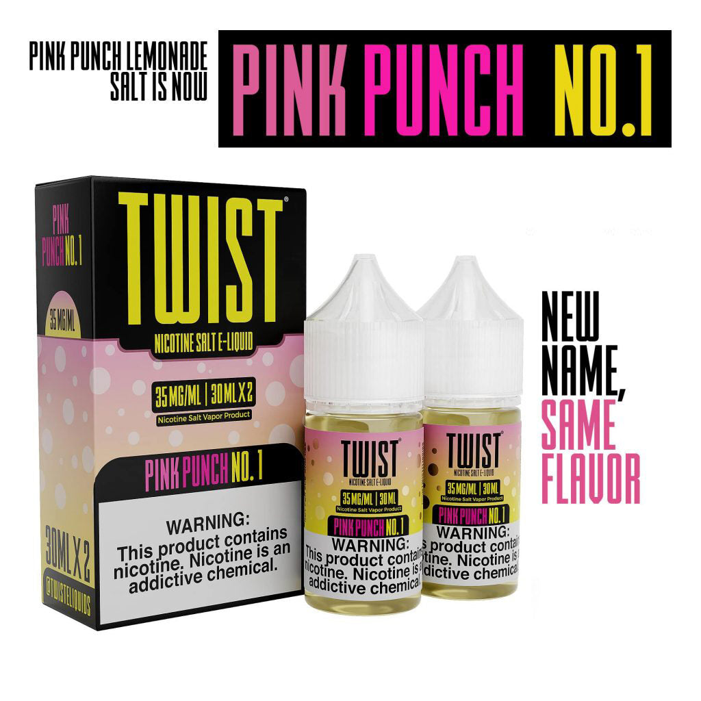 TWIST Pink Punch No.1 3mg 60ml E-liquid - Storm Chaser