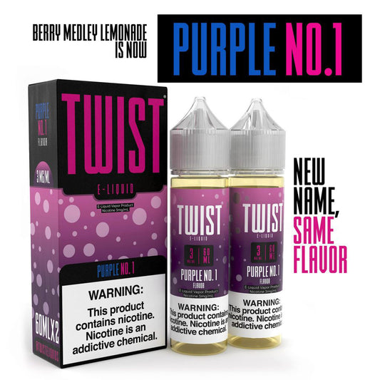 TWIST Purple No.1 E-liquid - Storm Chaser