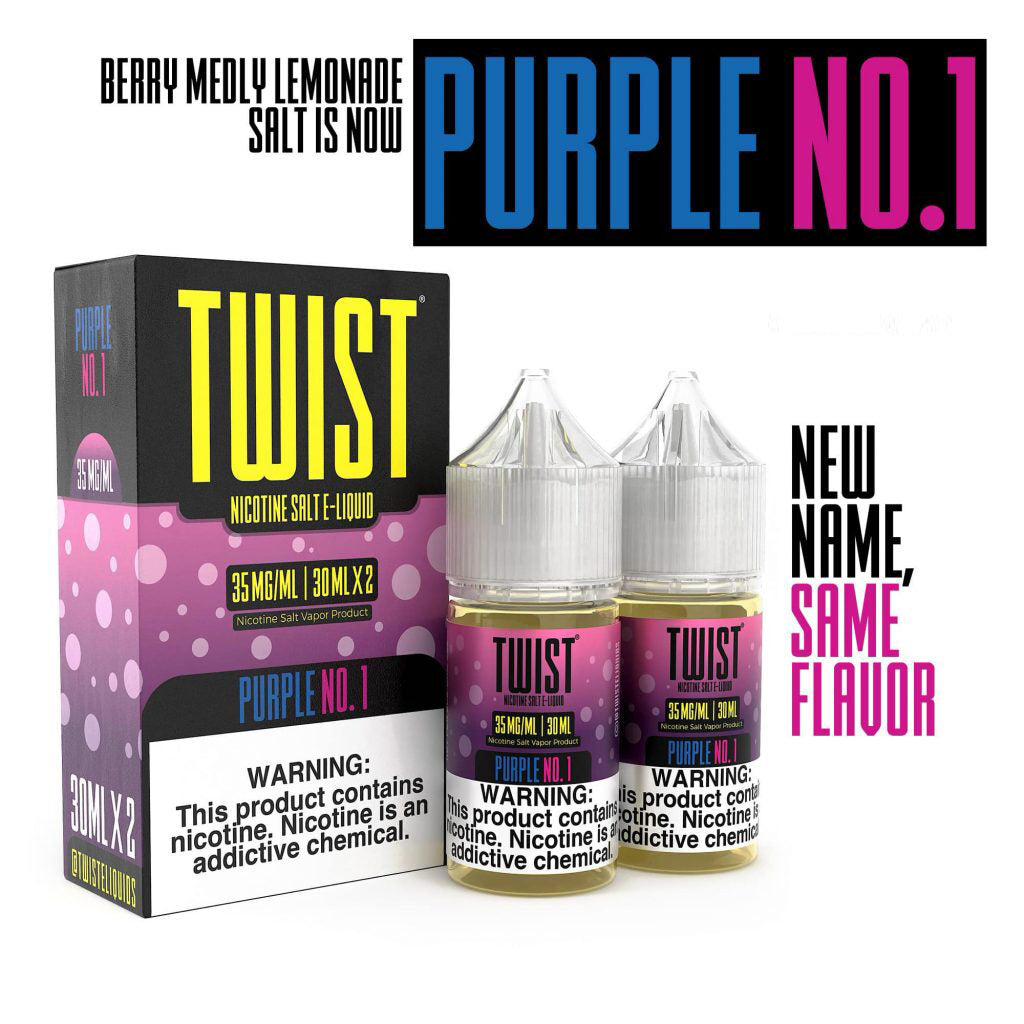 TWIST Purple No.1 E-liquid - Storm Chaser