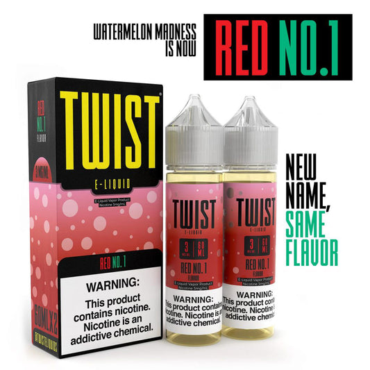 TWIST Red No.1 3mg/ml 60ml E-liquid - Storm Chaser