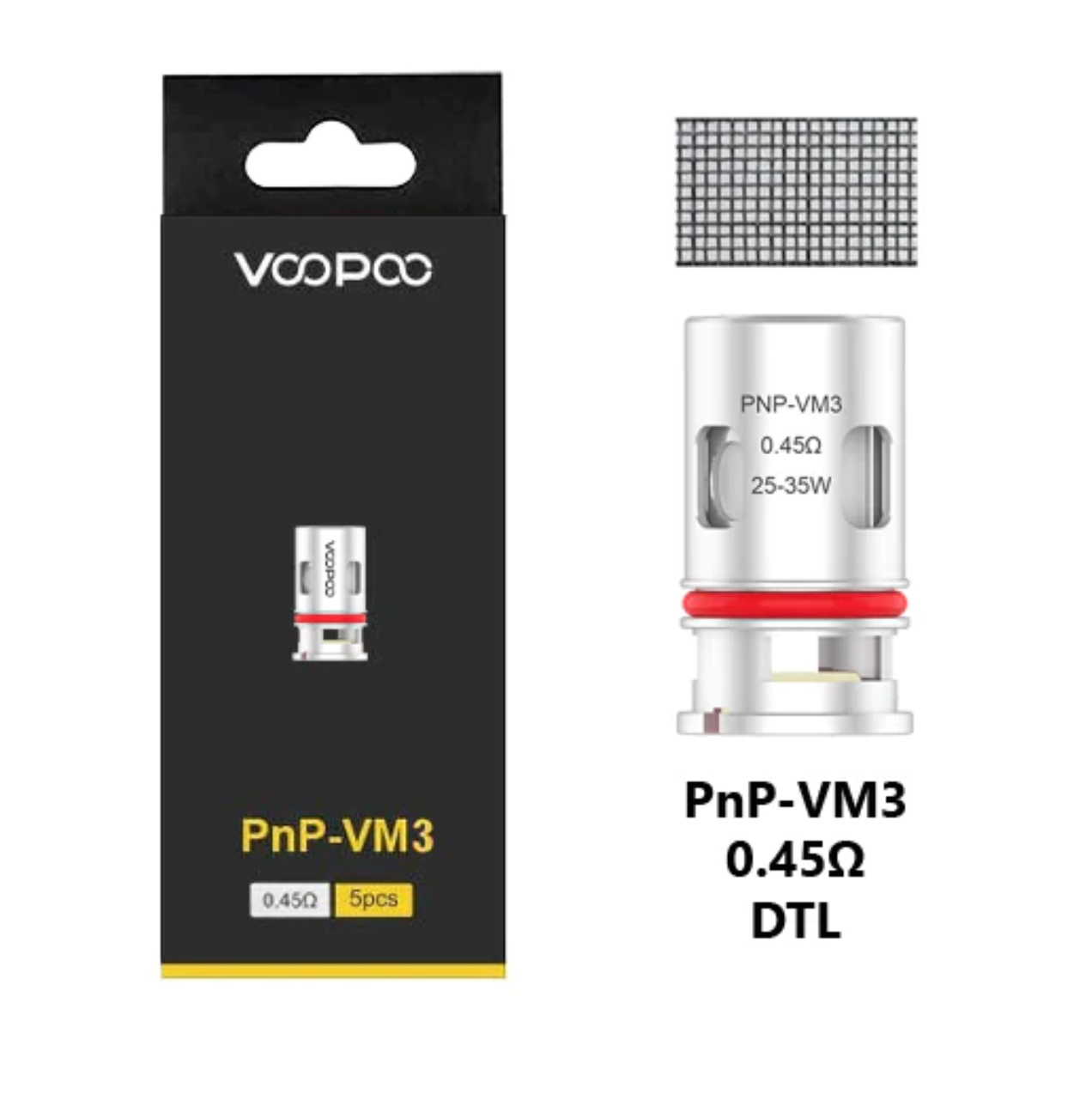 VOOPOO  PNP Coils (5 PCs)  Hardware - Storm Chaser