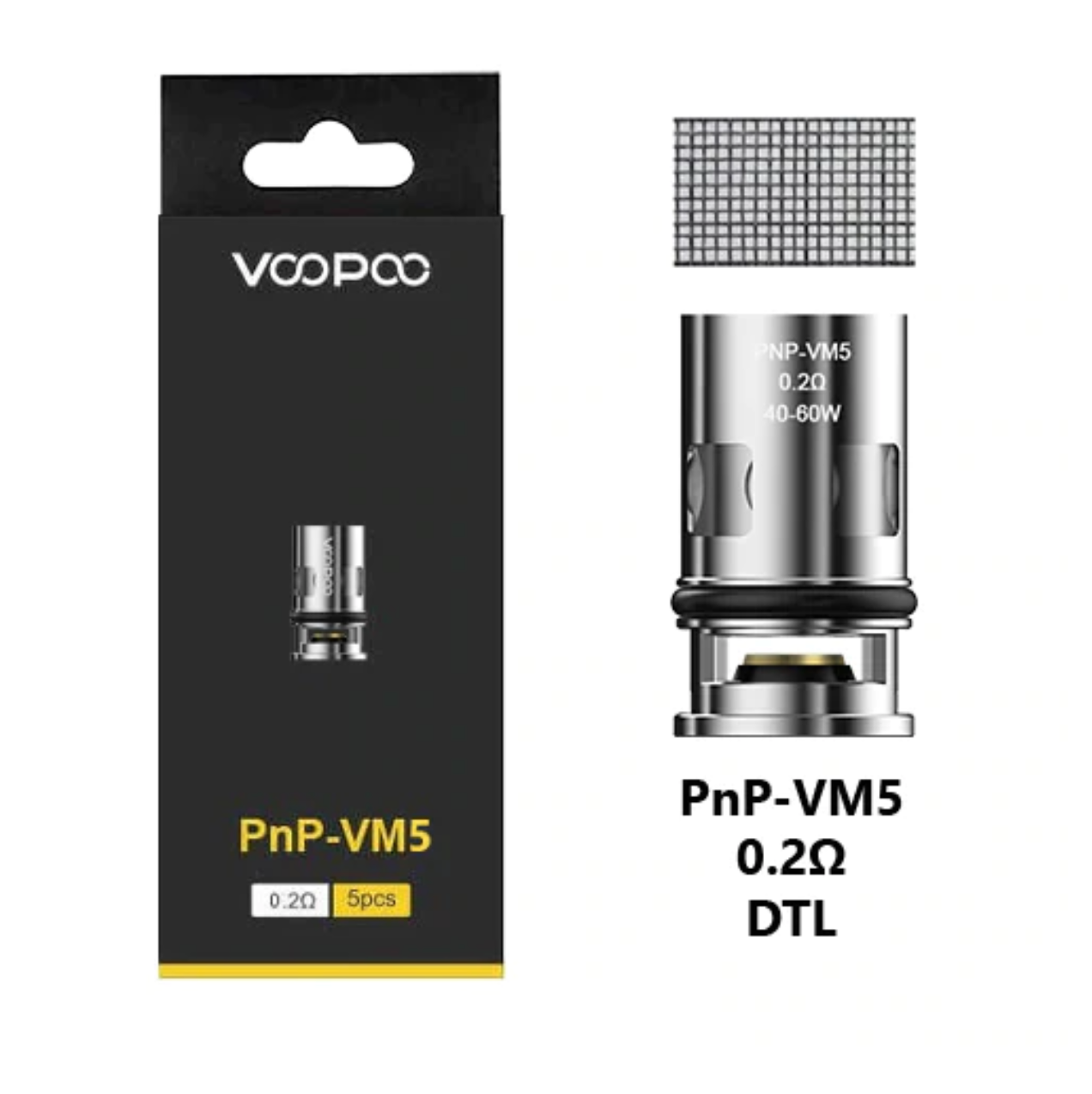 VOOPOO  PNP Coils (5 PCs)  Hardware - Storm Chaser
