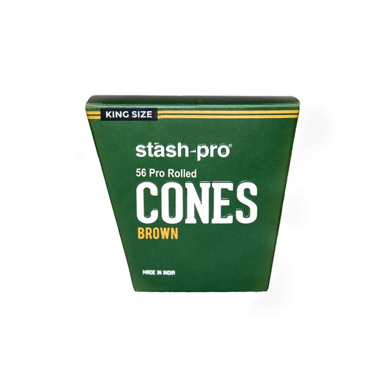 STASH-PRO Stash Pro Unbleached 56 Pro-Rolled King Cones Brown - Storm Chaser