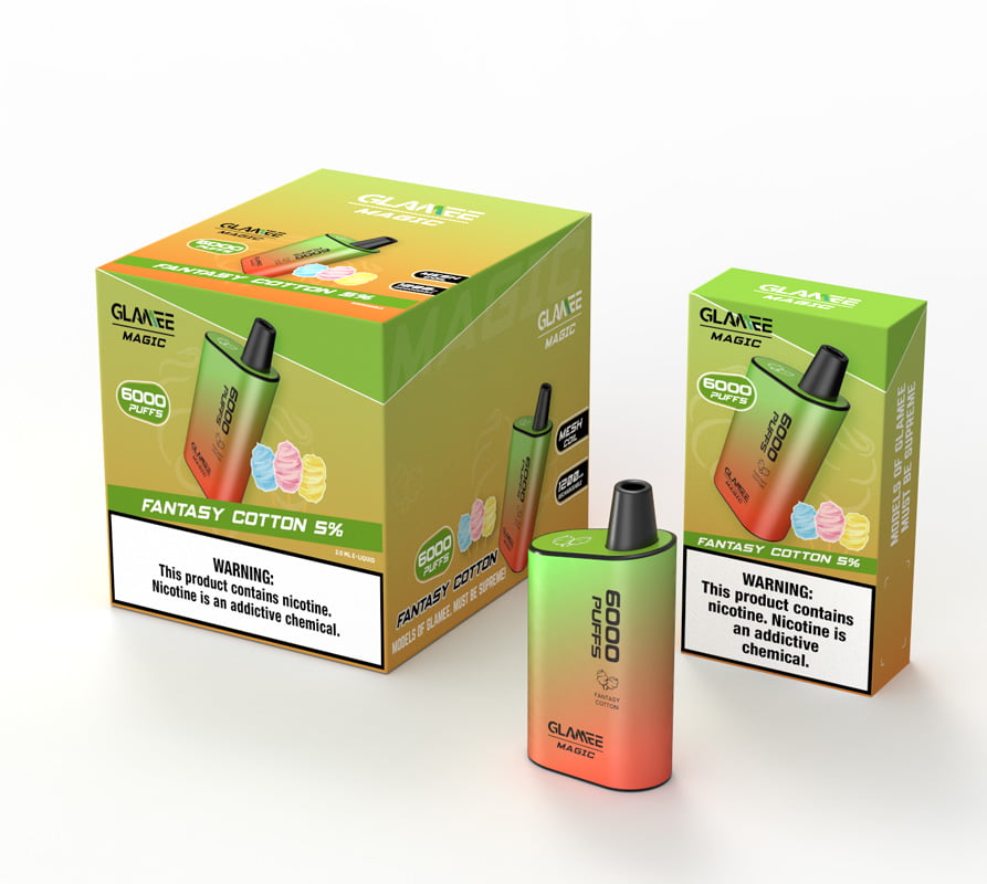 GLAMEE  MAGIC  6000 puffs  Disposable Devices - Storm Chaser